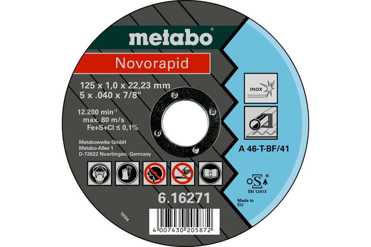 Máy Mài Góc Metabo W 750-125 SET (Ø125mm) Máy Mài Góc Metabo W 750-125 SET (Ø125mm)